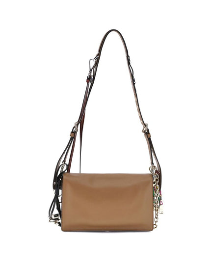 Prada Brown Calf Leather Bos Taurus Shoulder Bag