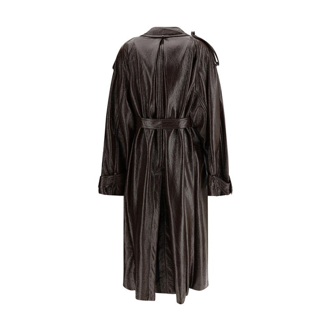 Max Mara Brown Cotton Coat