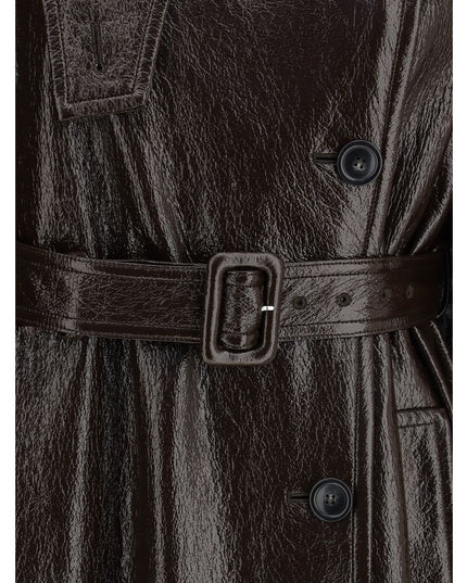 Max Mara Brown Cotton Coat