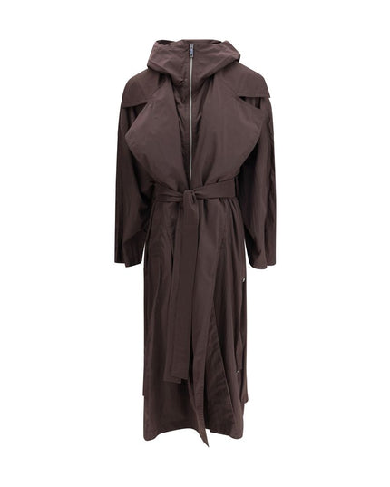 Max Mara Brown Polyamide Trench Coat