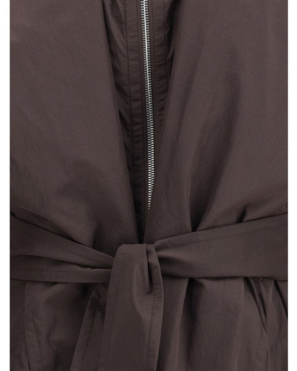 Max Mara Brown Polyamide Trench Coat