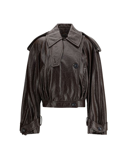 Max Mara Brown Cotton Coat