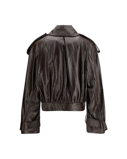 Max Mara Brown Cotton Coat