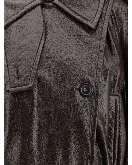 Max Mara Brown Cotton Coat