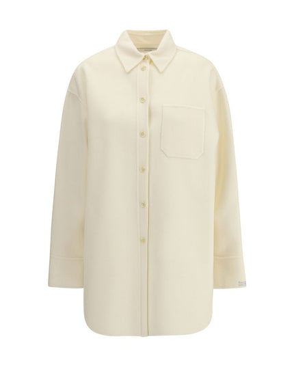 Max Mara Cream Wool Shirt