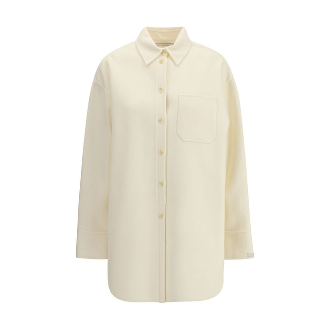 Max Mara Cream Wool Shirt