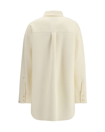 Max Mara Cream Wool Shirt