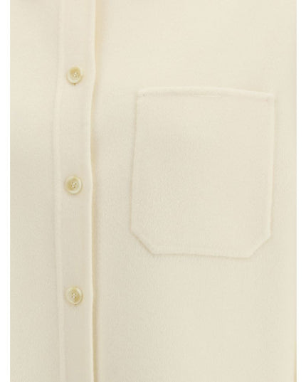 Max Mara Cream Wool Shirt