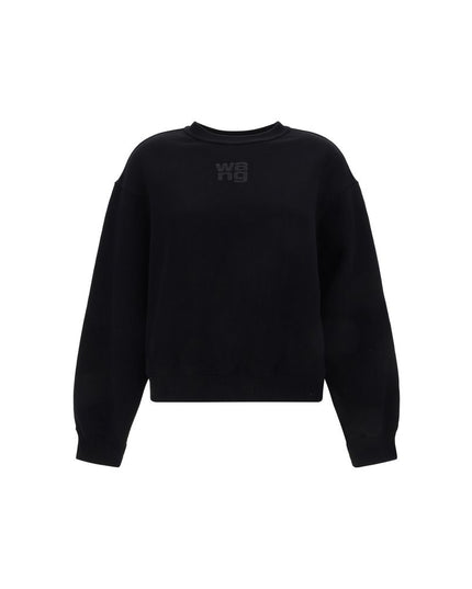 Alexander Wang Black Cotton Sweatshirt