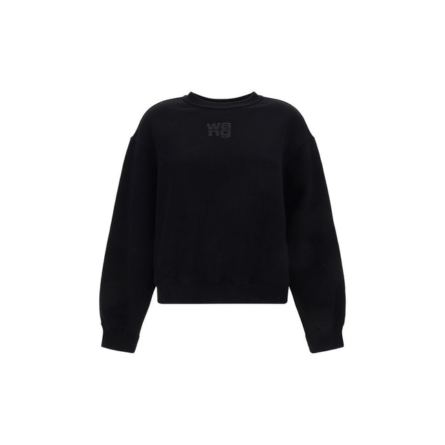 Alexander Wang Black Cotton Sweatshirt
