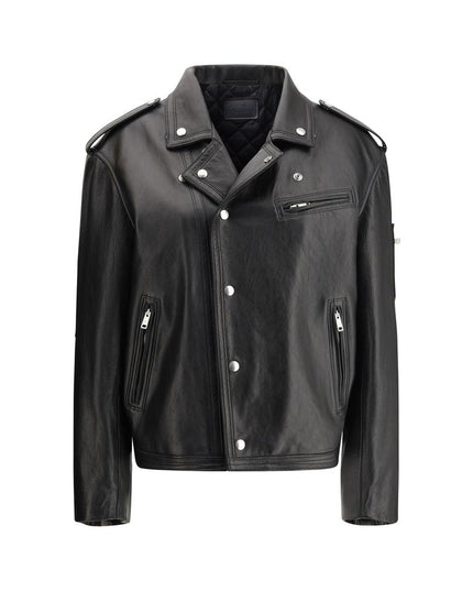 Prada Black Leather Jacket