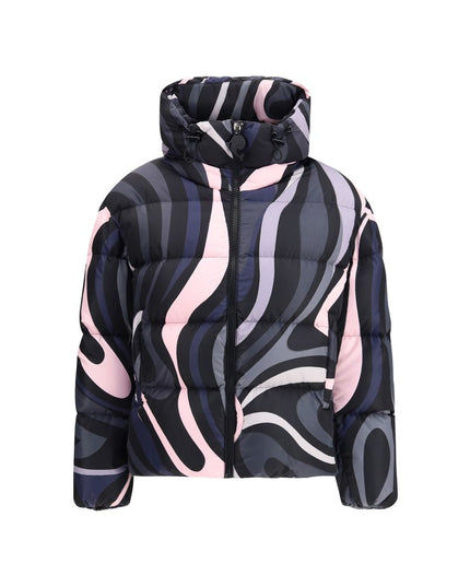Emilio Pucci Multicolor Polyamide Shell Jacket