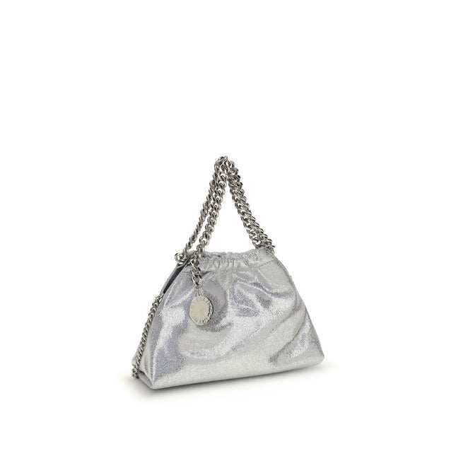 Stella McCartney Silver Polyester Shoulder Bag