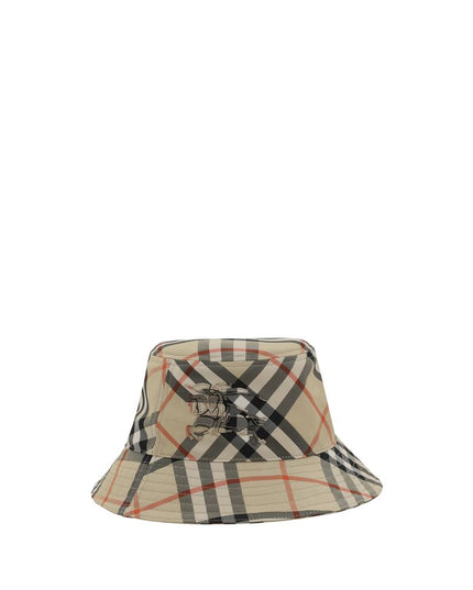 Burberry Brown Polyester Bucket Hat