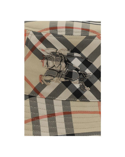 Burberry Brown Polyester Bucket Hat