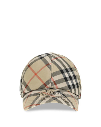 Burberry Beige Polyester Cap (Baseball Hat)