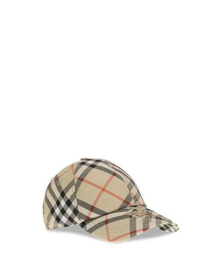 Burberry Beige Polyester Cap (Baseball Hat)