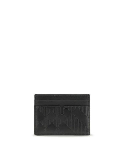 Burberry Black Calf Leather Bos Taurus Wallet