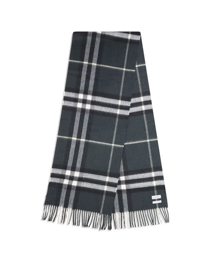 Burberry Green Cashmere Scarf