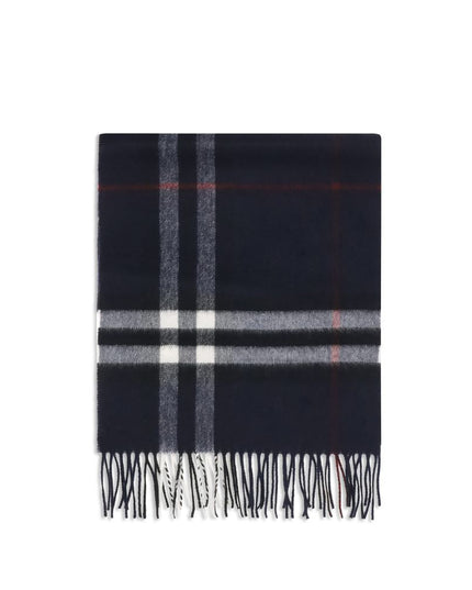 Burberry Blue Cashmere Scarf