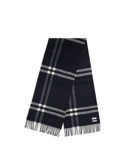 Burberry Blue Cashmere Scarf