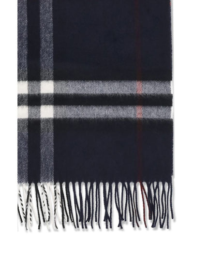 Burberry Blue Cashmere Scarf