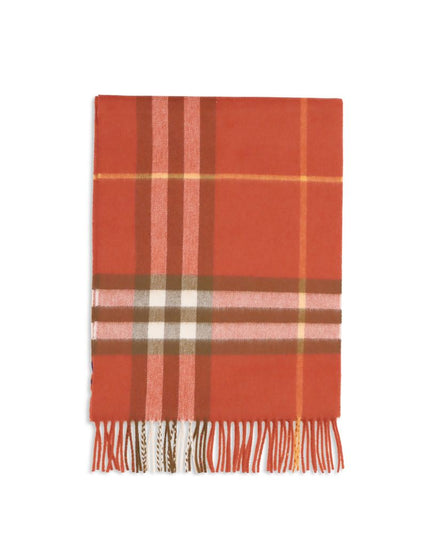 Burberry Red Cashmere Scarf