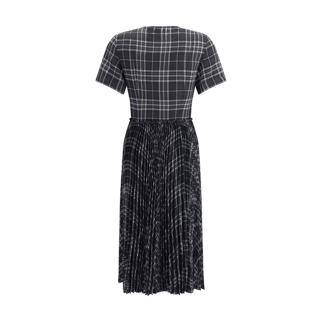 Burberry Gray Polyester Casual Dress