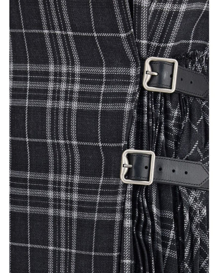 Burberry Gray Polyester Casual Dress