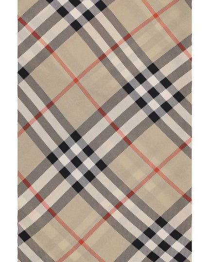 Burberry Beige Silk Scarf