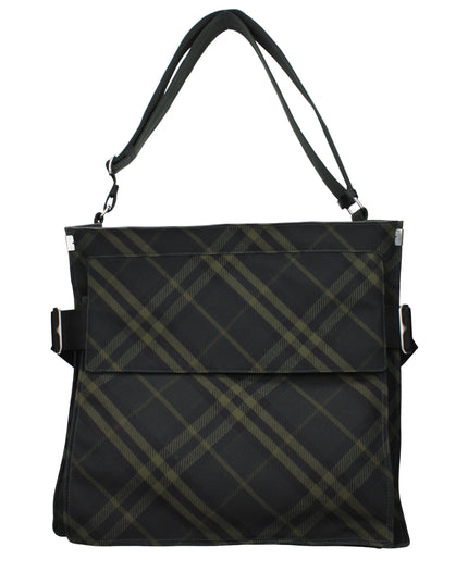 Burberry Green Fabric Crossbody Bag