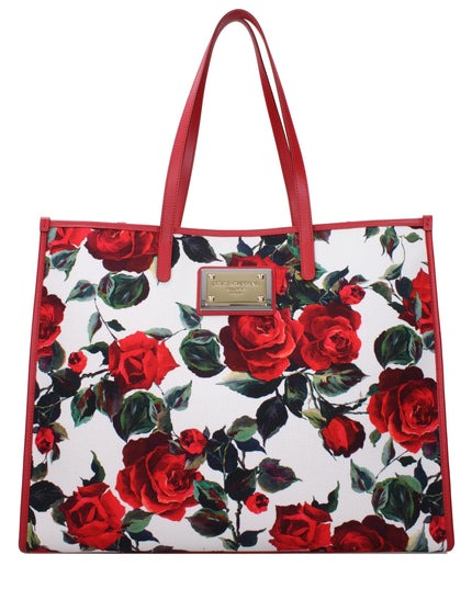 Dolce & Gabbana Red Fabric Shoulder Bag