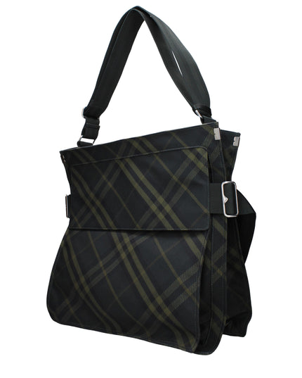 Burberry Green Fabric Crossbody Bag
