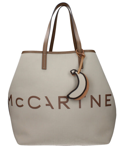 Stella McCartney Beige Fabric Shoulder Bag