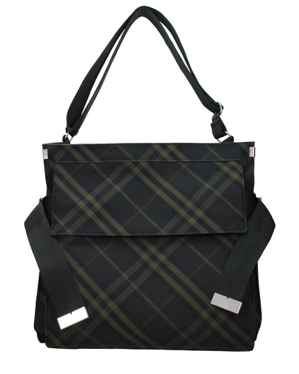 Burberry Green Fabric Crossbody Bag