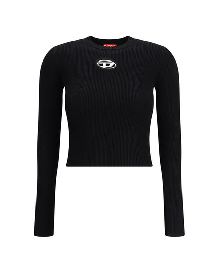 Diesel Black Viscose Top