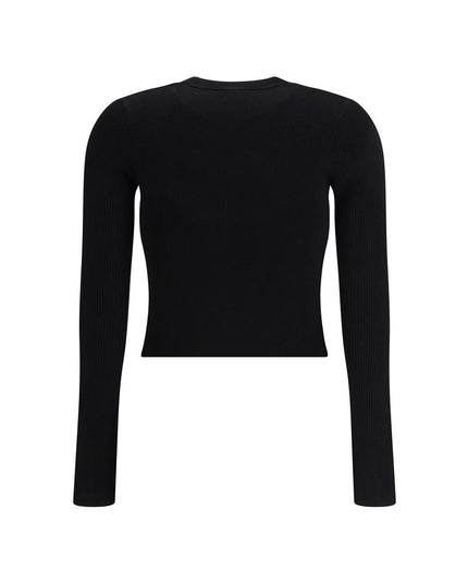 Diesel Black Viscose Top