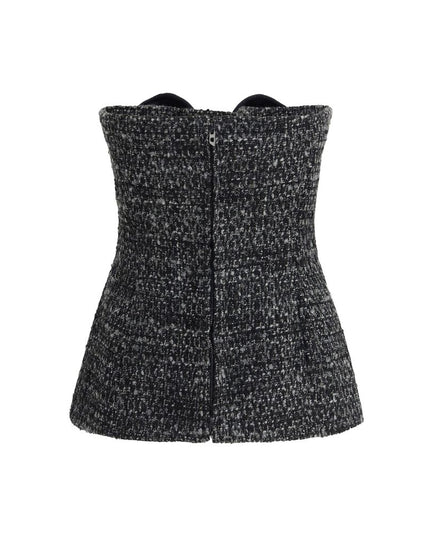 Diesel Gray Polyester Top