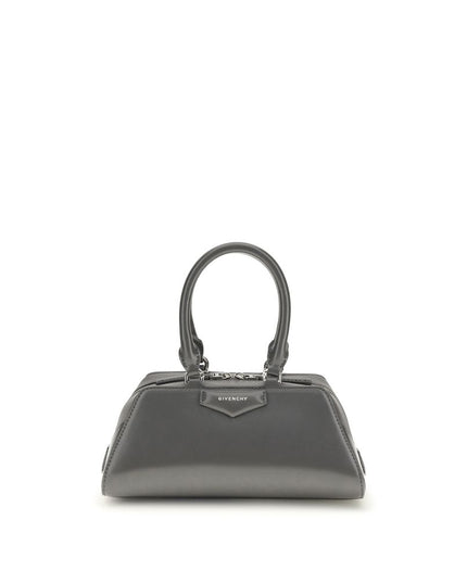 Givenchy Gray Calf Leather Bos Taurus Handbag