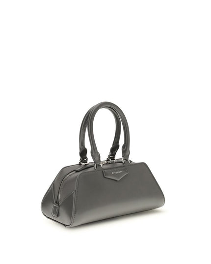 Givenchy Gray Calf Leather Bos Taurus Handbag