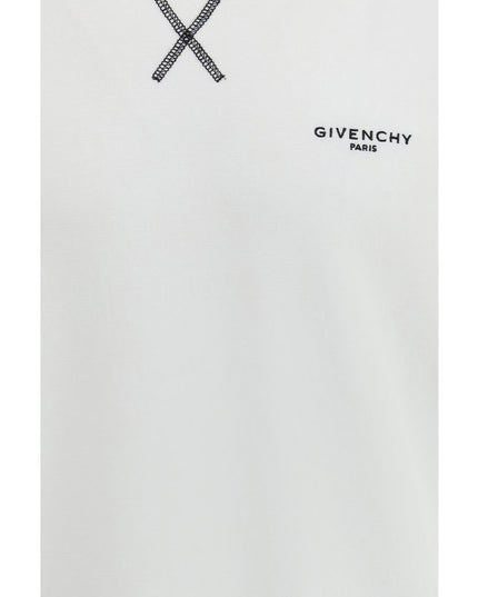 Givenchy White Cotton Sweatshirt