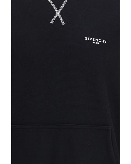 Givenchy Black Cotton Sweatshirt