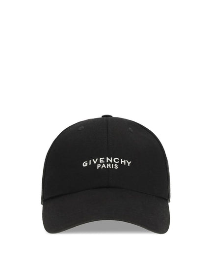 Givenchy Black Cotton Cap (Baseball Hat)
