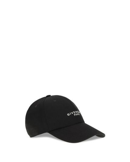 Givenchy Black Cotton Cap (Baseball Hat)