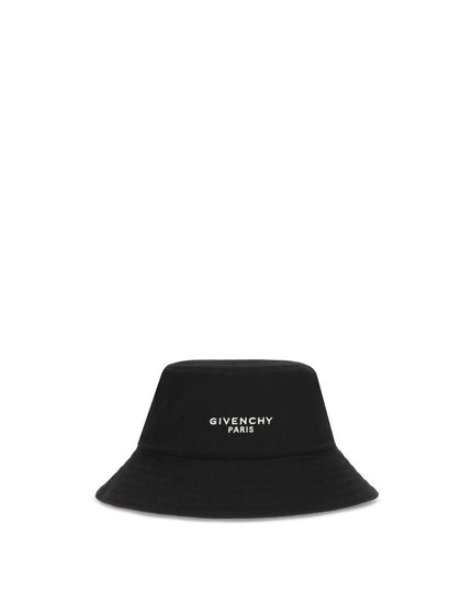 Givenchy Black Cotton Bucket Hat