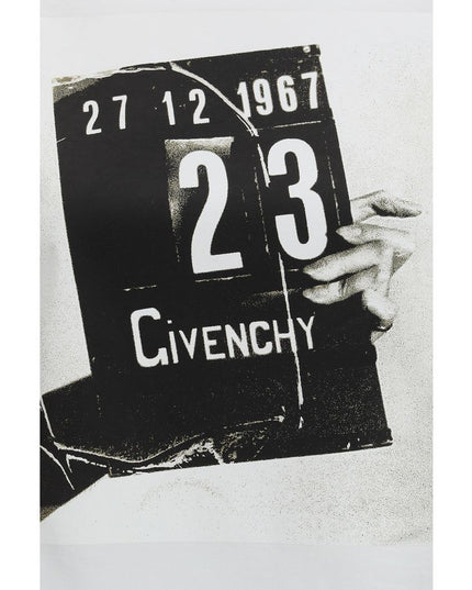 Givenchy White Cotton T-Shirt
