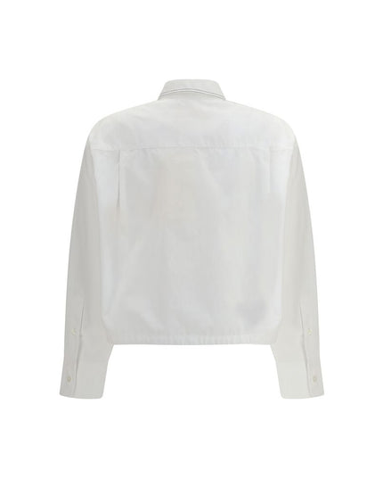 Marni White Cotton Shortsleeve Shirt
