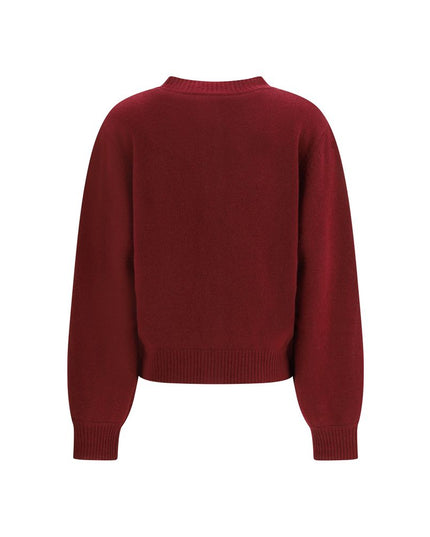 Marni Bordeaux Cashmere Cardigan