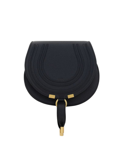 Chloé Black Calf Leather Bos Taurus Shoulder Bag