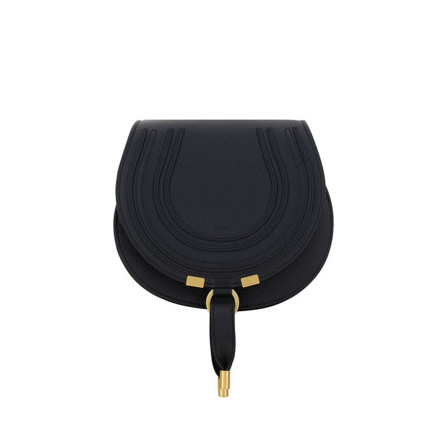 Chloé Black Calf Leather Bos Taurus Shoulder Bag